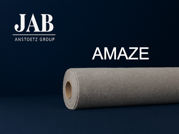 JAB Amaze – glänzender Velours-Teppichboden in 400 cm Breite mit ruhiger, homogener Oberfläche